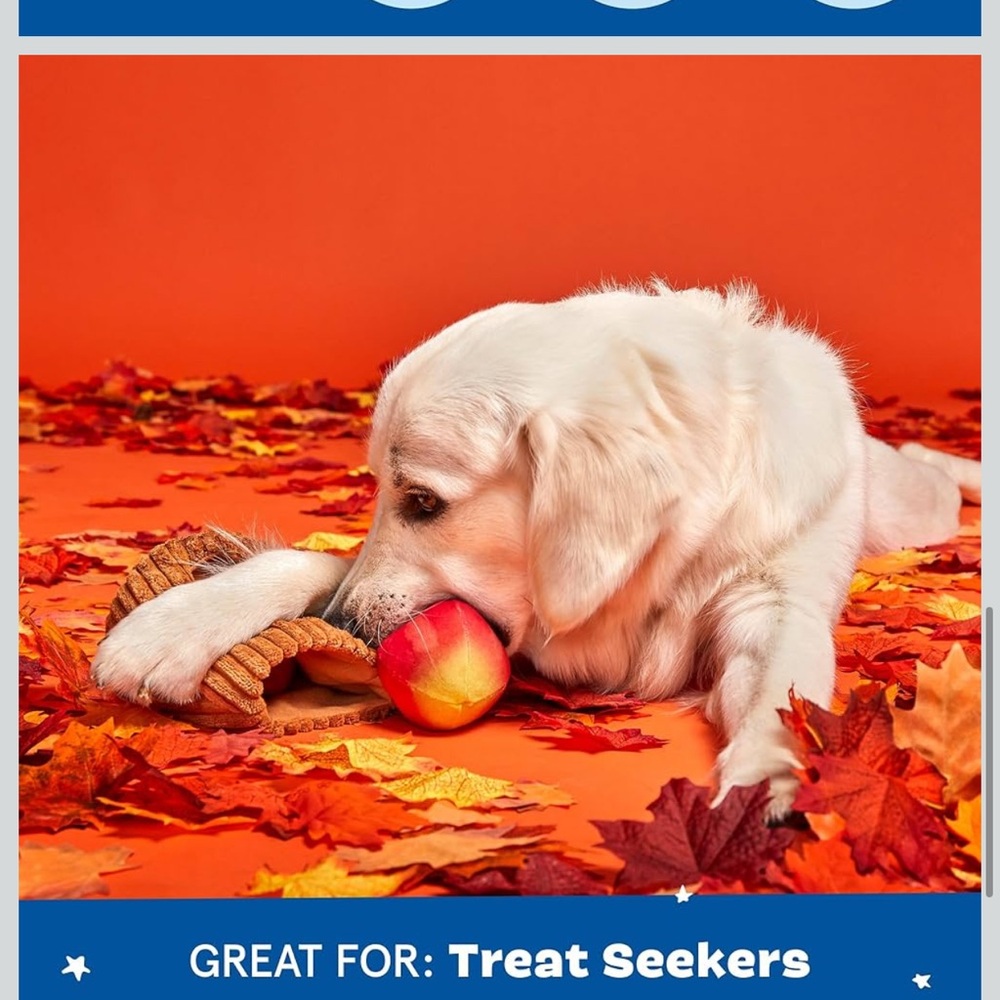 BARK Them Apples 3-in-1 Squeaky Plush Dog Toy
By BARK, NWT 🍎 - Picture 6 of 11